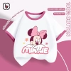Áo thun bé gái BabyloveGO Disney cộc tay cổ tròn cotton thoáng mát 10‑40kg 119.000đ 2