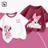 Áo thun bé gái BabyloveGO Disney cộc tay cổ tròn cotton thoáng mát 10‑40kg 119.000đ 5