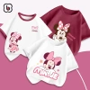 Áo thun bé gái BabyloveGO Disney cộc tay cổ tròn cotton thoáng mát 10‑40kg 119.000đ 8