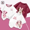 Áo thun bé gái BabyloveGO Disney cộc tay cổ tròn cotton thoáng mát 10‑40kg 119.000đ 9