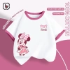 Áo thun bé gái BabyloveGO Disney cộc tay cổ tròn cotton thoáng mát 10‑40kg 119.000đ 10