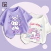 Áo thun bé gái BabyloveGO ngắn tay in hình thỏ dễ thương, khuyến mãi 119k 2