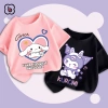 Áo thun bé gái BabyloveGO ngắn tay in hình thỏ dễ thương, khuyến mãi 119k 7
