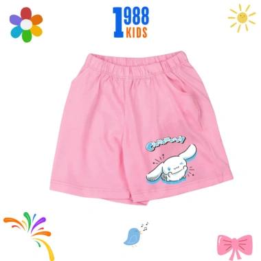 Áo thun bé gái Cinnamoroll Quần thun 1.988Kids co giãn 4 chiều, mặc mát 90.000 VND