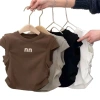 Áo thun bé gái cotton 100% phong cách Hàn Quốc, thời trang đa năng, giảm giá 20% 6