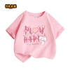 Áo thun bé gái cotton HKAM - Mềm mại, thoáng khí, dễ thương hình chó, chỉ 89k 9
