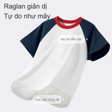 Áo Thun Bé Gái Cotton Raglan 100% Thoáng Khí In Hình Thỏ Dễ Thương HKAM Giá 91.800 3