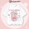 Áo thun bé gái form rộng BabyloveGO 2.026 cotton mềm mịn, thoáng mát, in hình dễ thương 129k 6