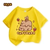 Áo thun bé gái HKAM 100% Cotton mềm mại, in hình capybara - Giá 78.673 VND 10