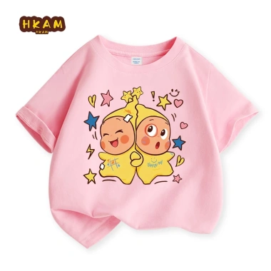 Áo thun bé gái HKAM 100% Cotton mềm mại, in Twinkle Twinkle – Giá chỉ 89.000đ