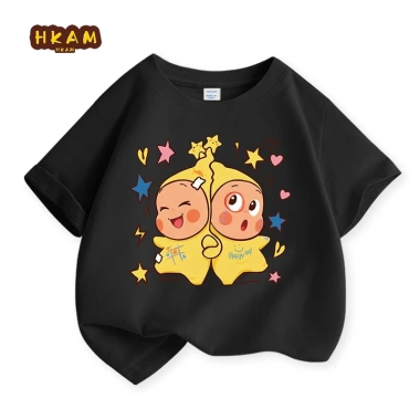 Áo thun bé gái HKAM 100% Cotton mềm mại, in Twinkle Twinkle – Giá chỉ 89.000đ