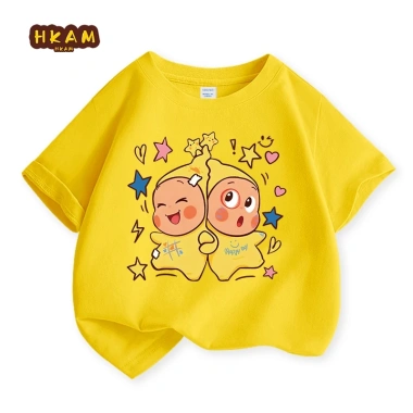 Áo thun bé gái HKAM 100% Cotton mềm mại, in Twinkle Twinkle – Giá chỉ 89.000đ