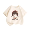Áo thun bé gái HKAM 2.024 100% Cotton ngắn tay họa tiết dễ thương Giá 89.000 VND 4