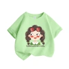 Áo thun bé gái HKAM 2.024 100% Cotton ngắn tay họa tiết dễ thương Giá 89.000 VND 7