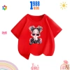 Áo thun bé gái in cô gái đeo kính, cotton thoáng mát, mã 43 - Giá 90.000đ 6