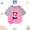 Áo thun bé gái in cô gái đeo kính, cotton thoáng mát, mã 43 - Giá 90.000đ 10