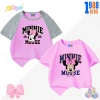 Áo thun bé gái in hình đáng yêu HT01 cotton mỏng, nhiều màu, size 15‑38kg, 90.000₫ 3
