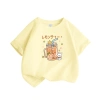 Áo thun bé gái in hình nước cam 100% cotton ngắn tay mùa hè - 89.000₫ 9