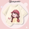 Áo thun bé gái ngắn tay BabyloveGO cotton in hình dễ thương siêu hot - Giá chỉ 119k 10