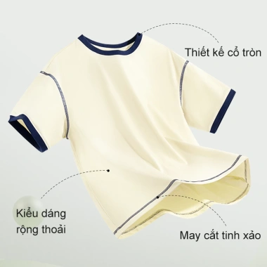 Áo thun bé gái ngắn tay mềm mại, thoáng khí, in hình đáng yêu - Giá chỉ 162.000₫