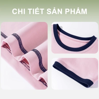 Áo thun bé gái ngắn tay mềm mại, thoáng khí, in hình đáng yêu - Giá chỉ 162.000₫