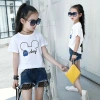 Áo thun bé gái size 15-43kg, thiết kế đáng yêu, chất liệu mềm, giảm giá 57k 3