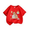 Áo thun bé gái Unisex 100% Cotton mềm mại thoáng khí in hình Capybara - Giá 85.000đ 3