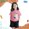 Áo thun bé gái Zootopi cotton hồng đáng yêu Mã Zoo02 - Giá 90.000 đồng 2