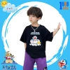 Áo thun bé trai & bé gái Doraemon siêu dễ thương, màu đen cotton cao cấp - Giá chỉ 90.000 VND 2