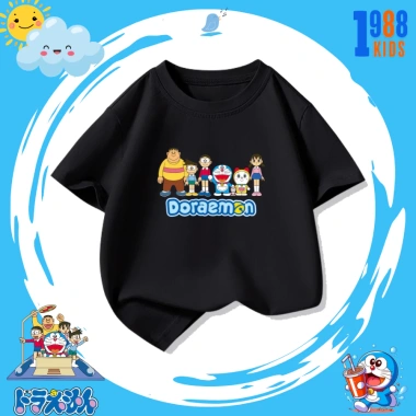 Áo thun bé trai & bé gái Doraemon siêu dễ thương, màu đen cotton cao cấp - Giá chỉ 90.000 VND 4 Áo thun bé trai & bé gái Doraemon siêu dễ thương, màu đen cotton cao cấp - Giá chỉ 90.000 VND 4