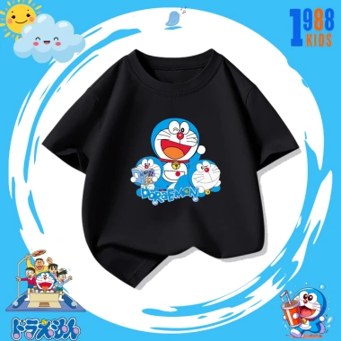 Áo thun bé trai & bé gái Doraemon siêu dễ thương, màu đen cotton cao cấp - Giá chỉ 90.000 VND 9 Áo thun bé trai & bé gái Doraemon siêu dễ thương, màu đen cotton cao cấp - Giá chỉ 90.000 VND 9