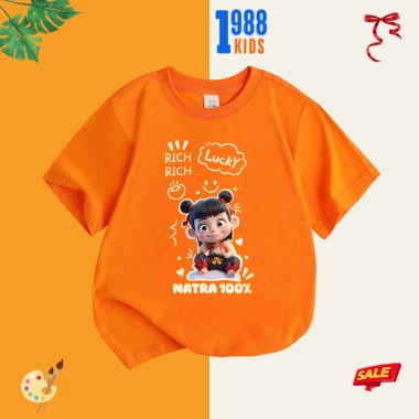 Áo thun bé trai bé gái hình Na Tra thoáng mát co giãn tốt – Mặc nhà đi chơi đẹp, mã 1.016, giá chỉ 108.000₫ 3