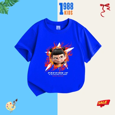 Áo thun bé trai bé gái hình Na Tra thoáng mát co giãn tốt – Mặc nhà đi chơi đẹp, mã 1.016, giá chỉ 108.000₫ 7