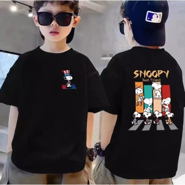 Áo Thun Bé Trai Hình Chó Cổ Tròn 100% Cotton Mùa Hè Giá 143.332 VND Giảm Sốc