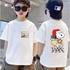 Áo Thun Bé Trai Hình Chó Cổ Tròn 100% Cotton Mùa Hè Giá 143.332 VND Giảm Sốc 7