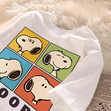Áo Thun Bé Trai Hình Chó Cổ Tròn 100% Cotton Mùa Hè Giá 143.332 VND Giảm Sốc