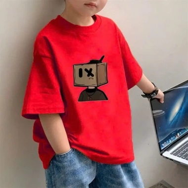 Áo thun bé trai Rolox tay ngắn cổ tròn, thun cotton thoáng mát, giảm giá 99.999₫ 5