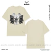 Áo thun Beaver màu kem tay lỡ form rộng unisex - Local Brand, Freeship, chỉ 225k 4