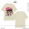 Áo thun Beaver màu kem tay lỡ form rộng unisex - Local Brand, Freeship, chỉ 225k 6