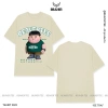Áo thun Beaver màu kem tay lỡ form rộng unisex - Local Brand, Freeship, chỉ 225k 9