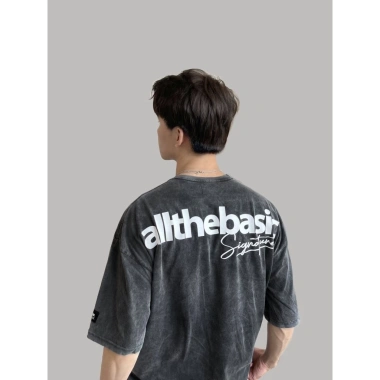 Áo thun Beaver unisex WASH BASIC form rộng tay lỡ - Nam nữ, FREESHIP, giảm giá 225k 2