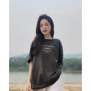 Áo thun Beaver unisex WASH BASIC form rộng tay lỡ - Nam nữ, FREESHIP, giảm giá 225k 3