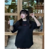 Áo thun boxy form rộng unisex RTOML in chữ cái - đường phố, giảm còn 69.000đ 5