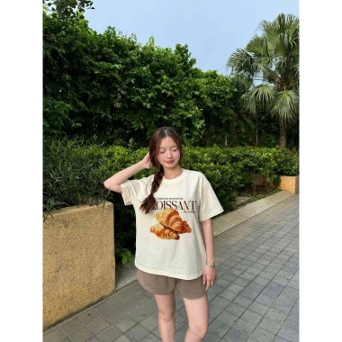 Áo thun boxy Hàn Quốc RTOML tay ngắn cổ tròn cotton thoáng mát, giá 69.000₫ 4