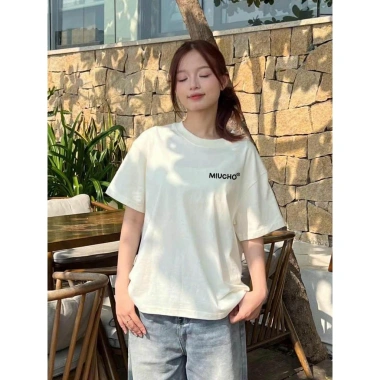 Áo thun boxy Hàn Quốc RTOML tay ngắn cổ tròn cotton thoáng mát, giá 69.000₫ 7