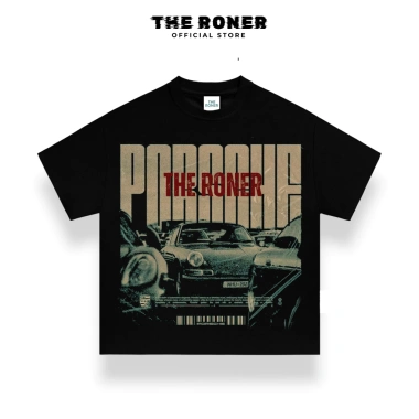Áo thun BOXY Porsche Classic Roner 100% cotton form rộng unisex giảm giá 299k