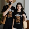 Áo thun boxy rộng Teddy Fullbox streetwear cổ tròn unisex cotton RTOML 69k 8