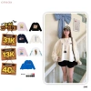 Áo Thun Boxy Tay Dài RTOML Cotton Co Giãn 2 Chiều Thoáng Mát Cổ Tròn Free Style In Mix - Giá 119.999 VND