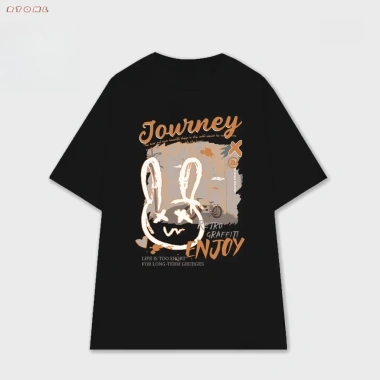 Áo thun Boxy unisex KOREA form rộng thỏ tay lỡ 100% cotton – Giao hàng 24h, giảm còn 69.000₫ 3