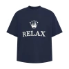 Áo Thun Boxy Unisex Relax Tee Navy – Form rộng, thoải mái, giá chỉ 431.200₫ 5